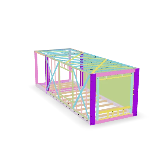 El proyecto de un edificio residencial de tipo modular